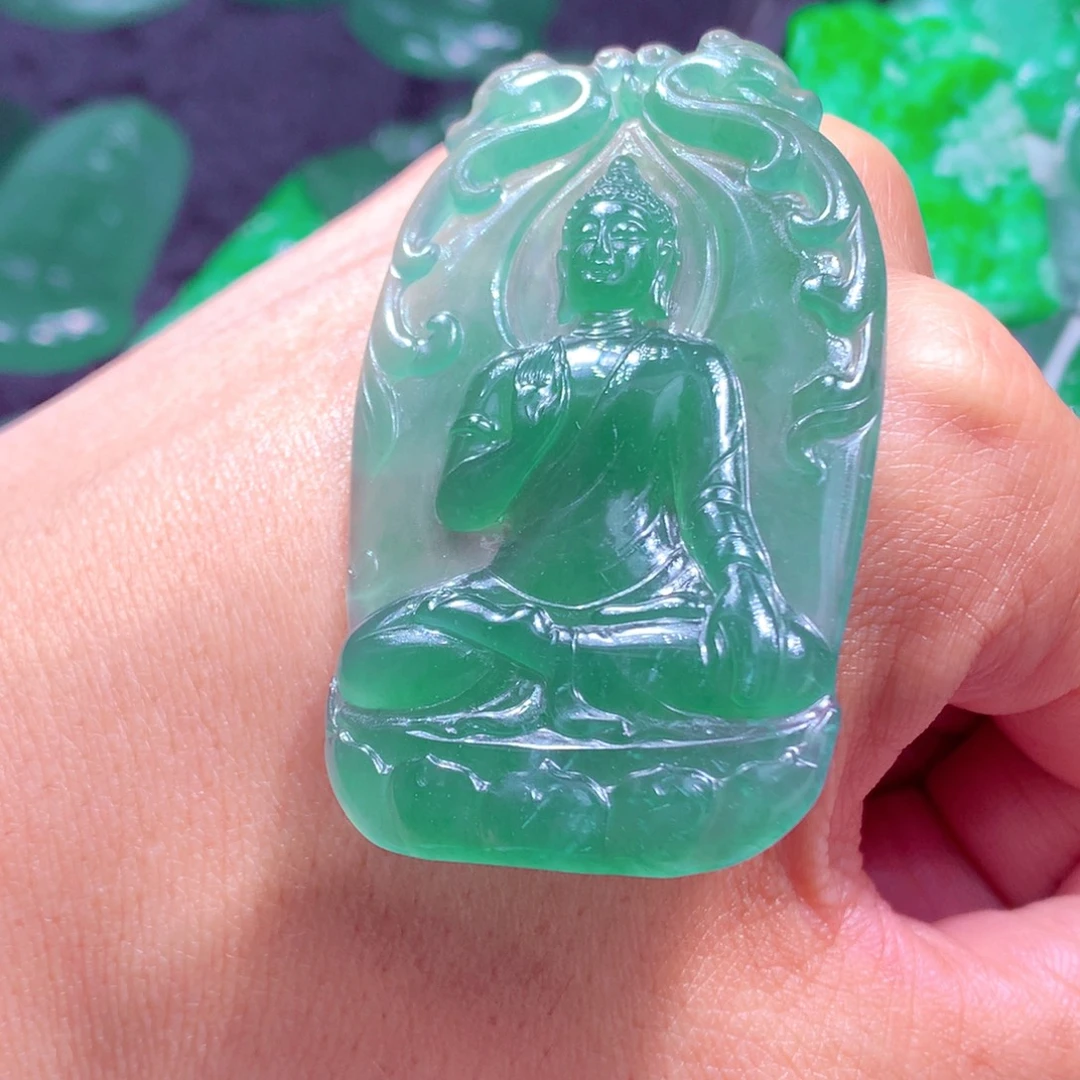 安****定制翡翠未镶嵌天然