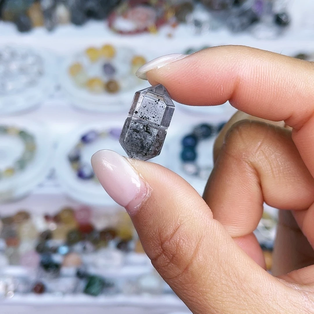 水晶单珠打孔不退不换未镶嵌