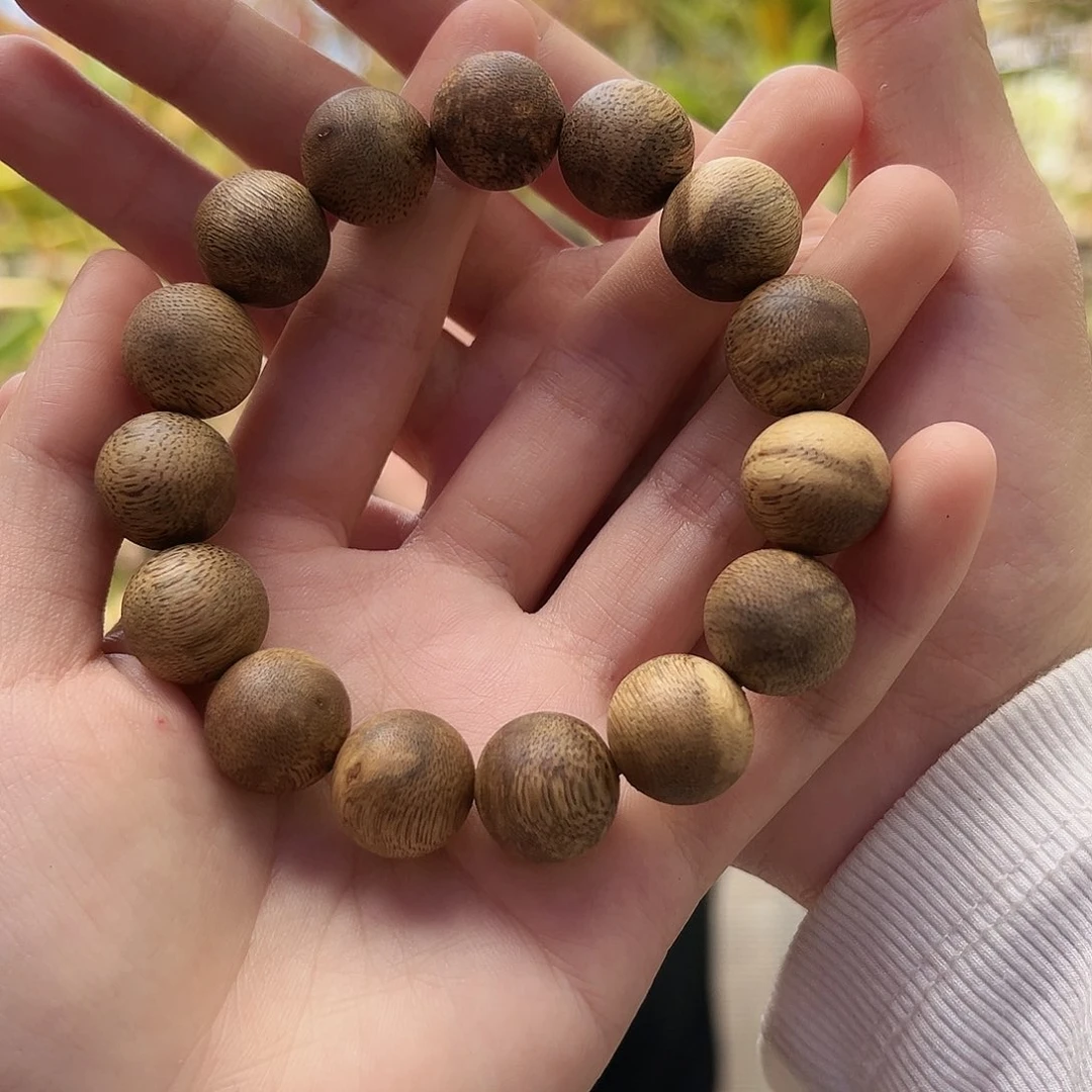 沉香手串圆珠多样性发货一条12克➕卡1.5