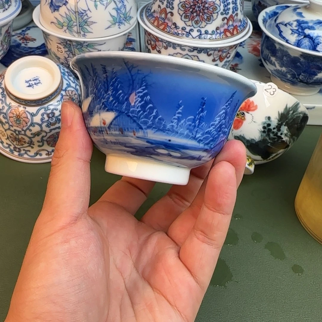 彦祖纯手工手绘茶具183