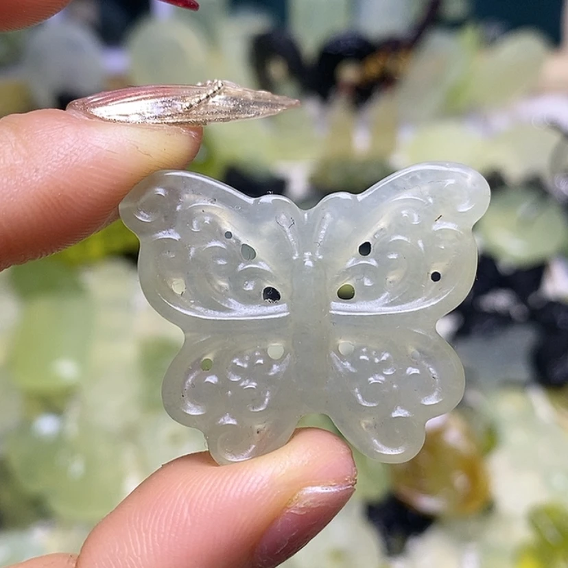 【闪购商品】蛇纹石玉颈饰未镶嵌