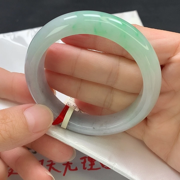 翡翠未镶嵌手镯手镯54