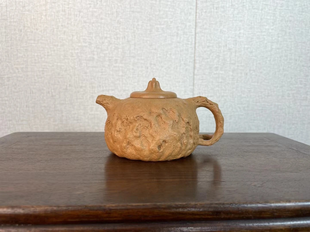 全手工【供春壶-黄玉麟款】黄龙山40目老段泥制作