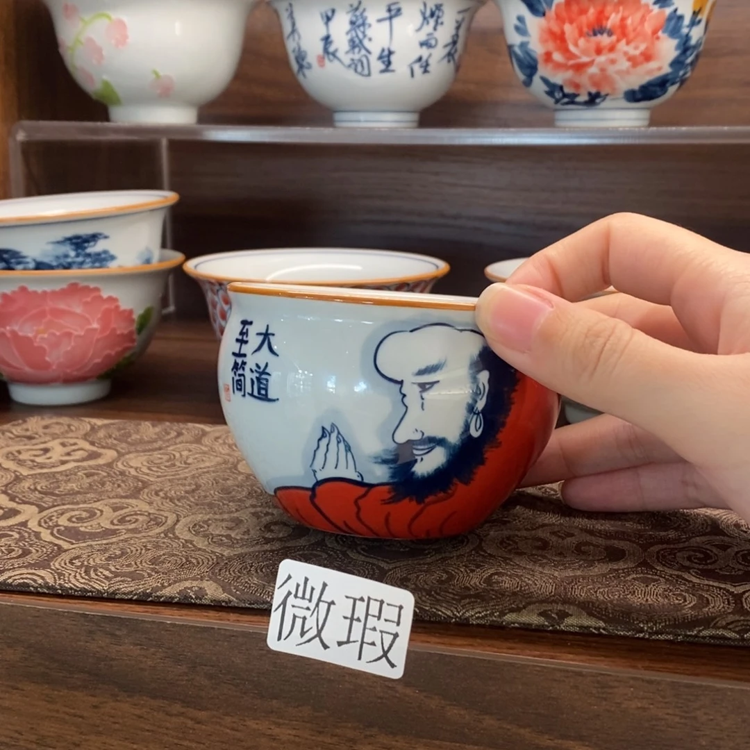 釉下彩手工绘制手工绘制