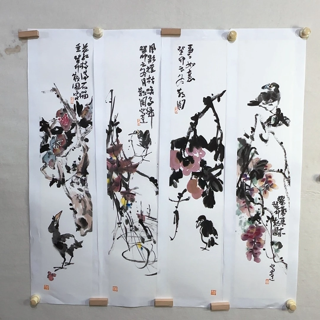 国画大写意为让人们感受中华五千