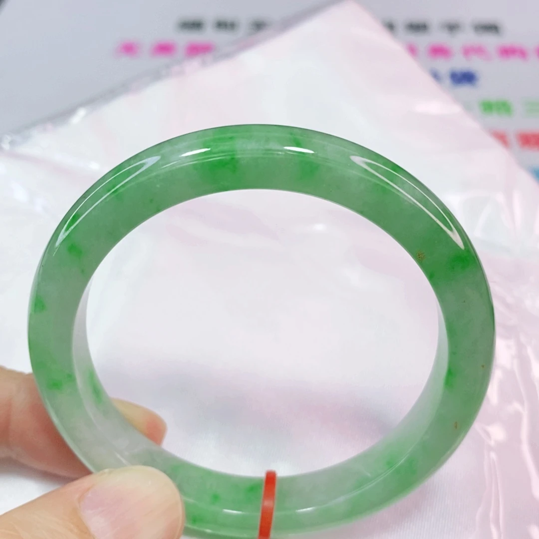 未镶嵌手镯翡翠51.5圈口正圈