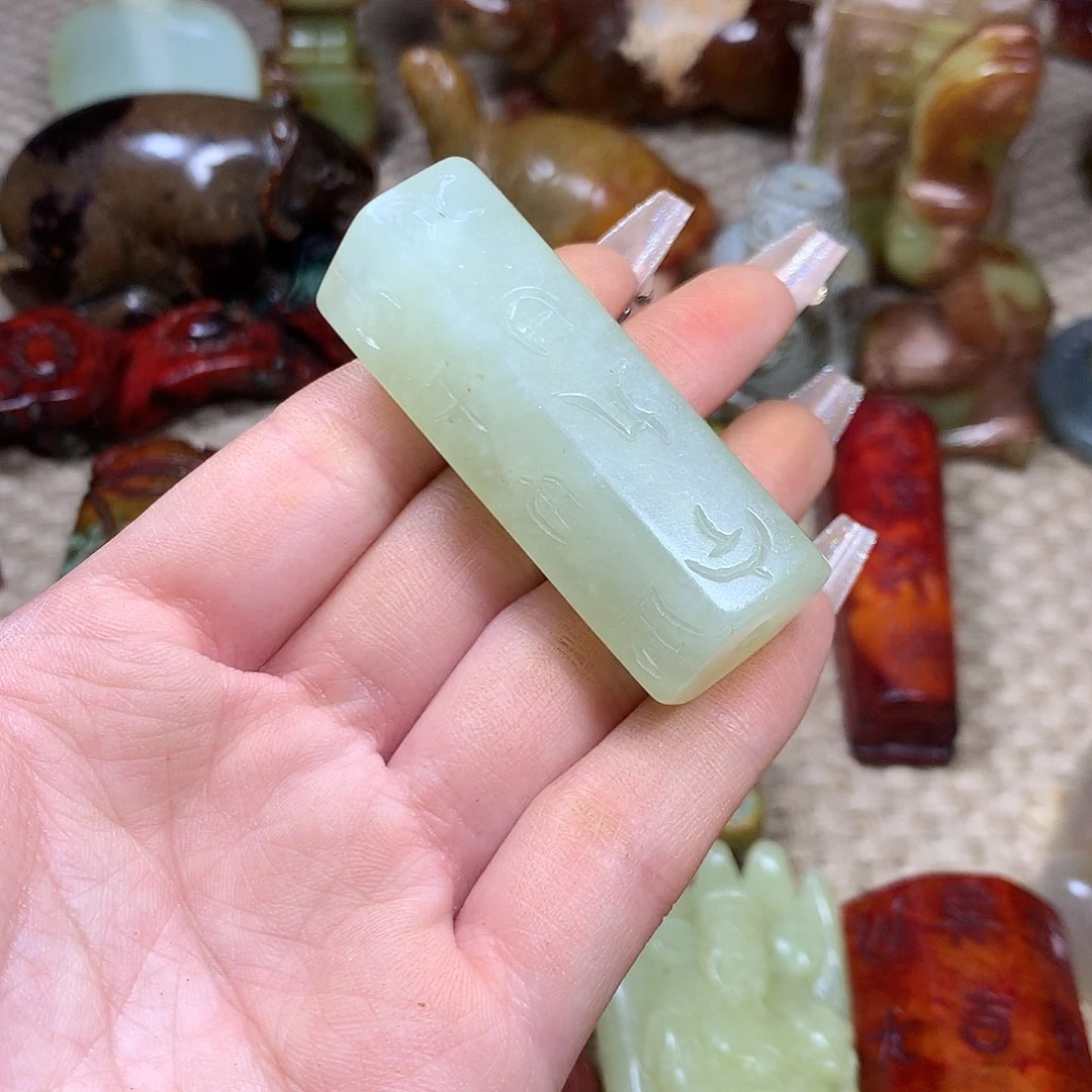 白玉菩提吊坠挂件