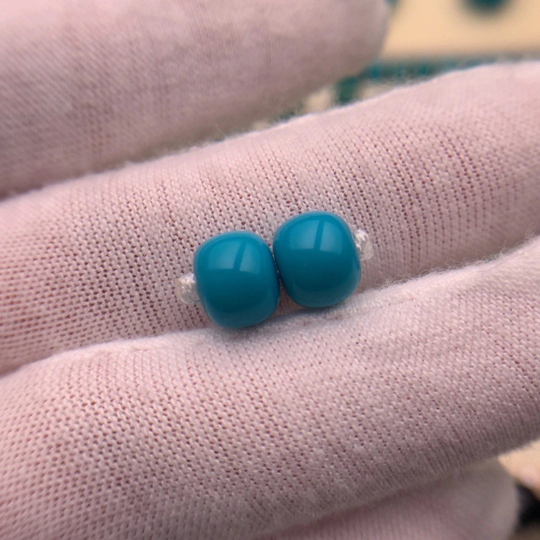 绿松石未镶嵌珠宝奇石8mm