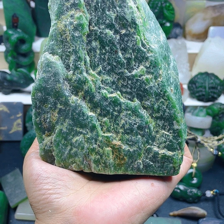 未镶嵌和田玉珠宝半成品