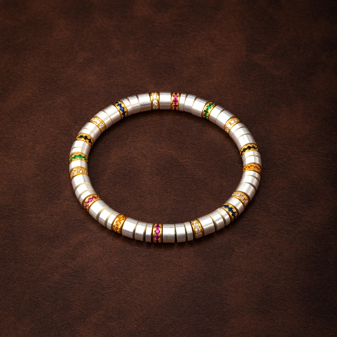 足银银制品 足银直切珠手串/XQJQ01（多样性发）