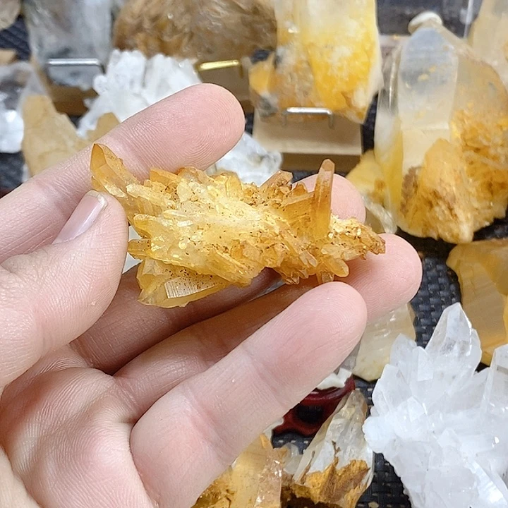 水晶珠宝半成品未镶嵌S****蔓