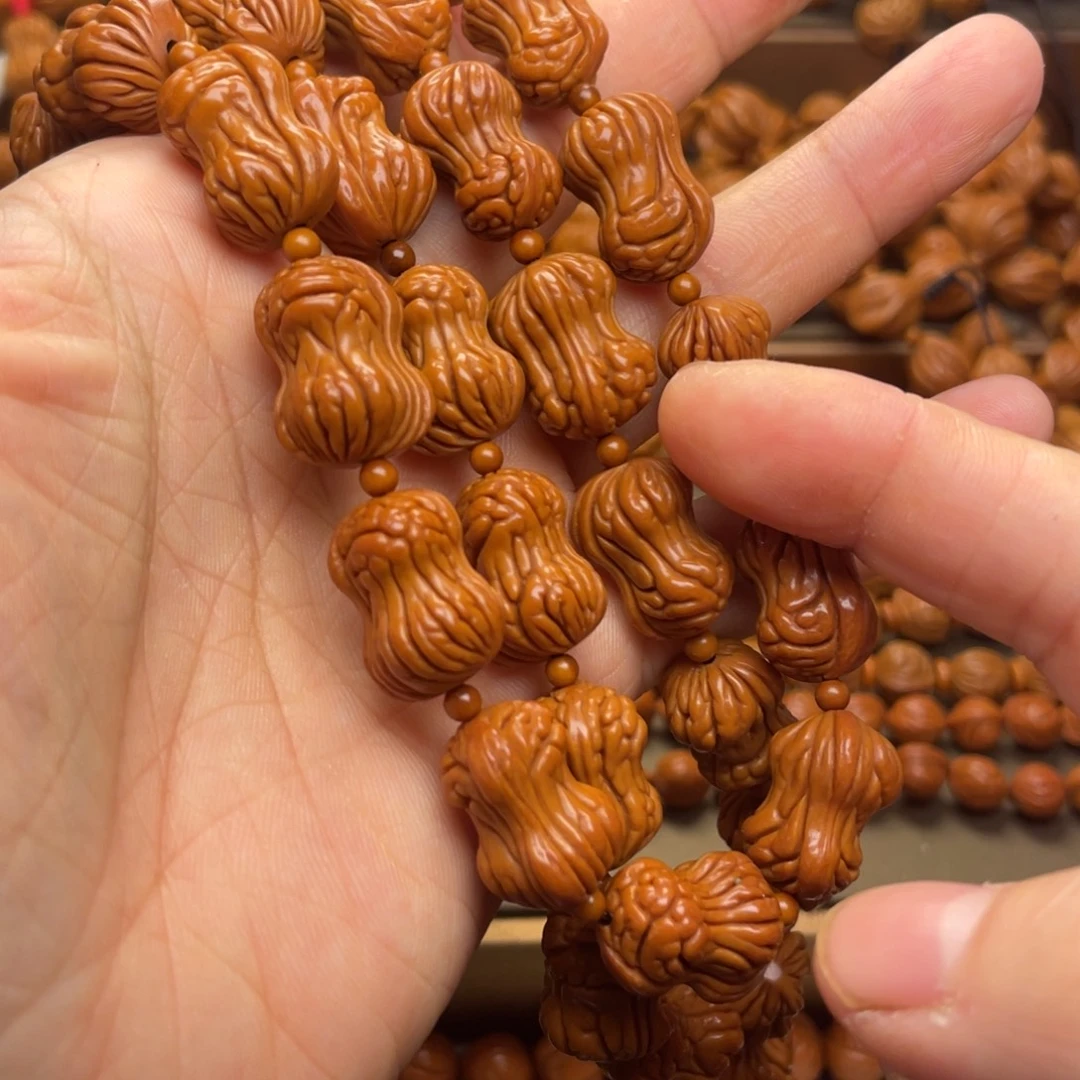 无***迪手串桃核龙纹桃核11