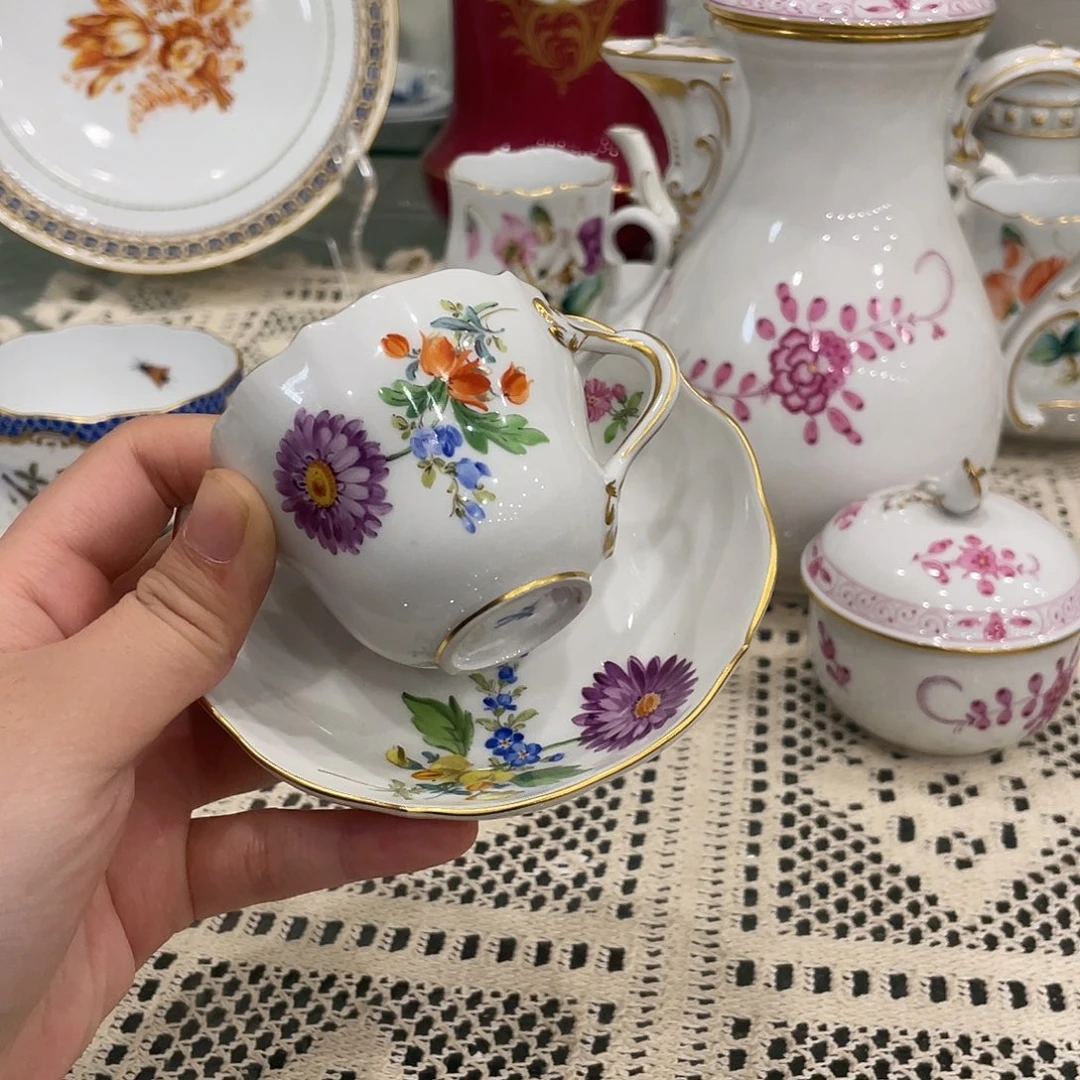 摆件中古一等摩卡杯