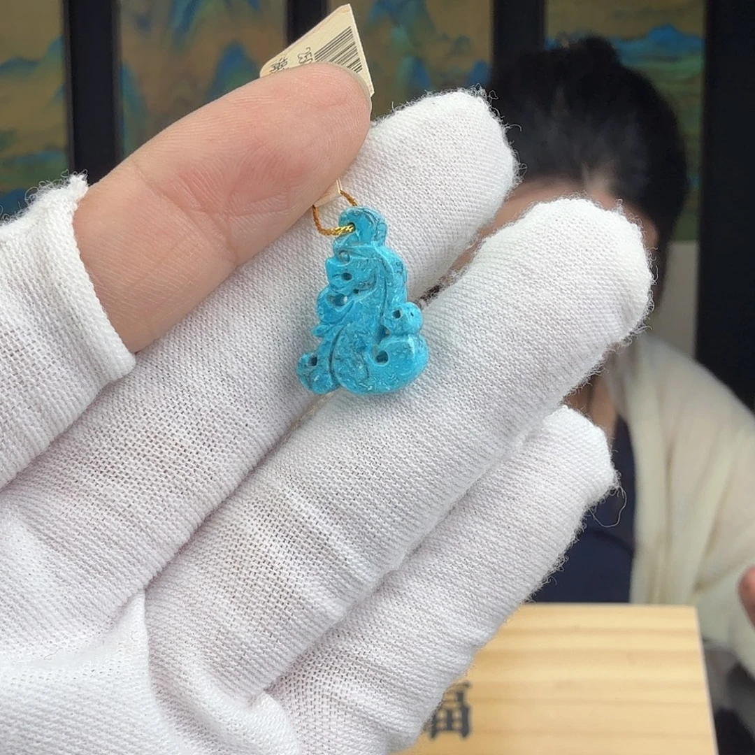 未镶嵌绿松石珠宝奇石