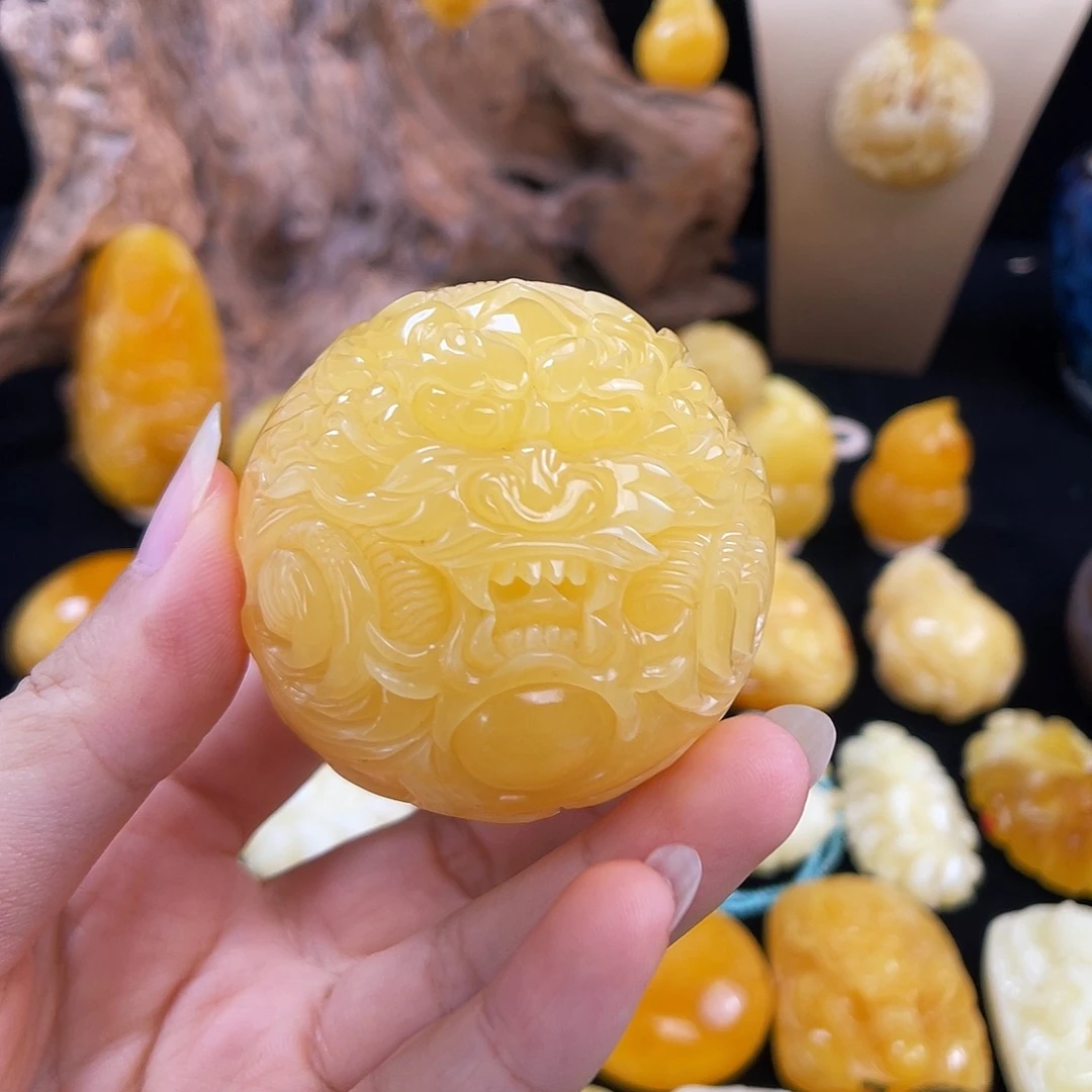 多***木琥珀未镶嵌珠宝奇石
