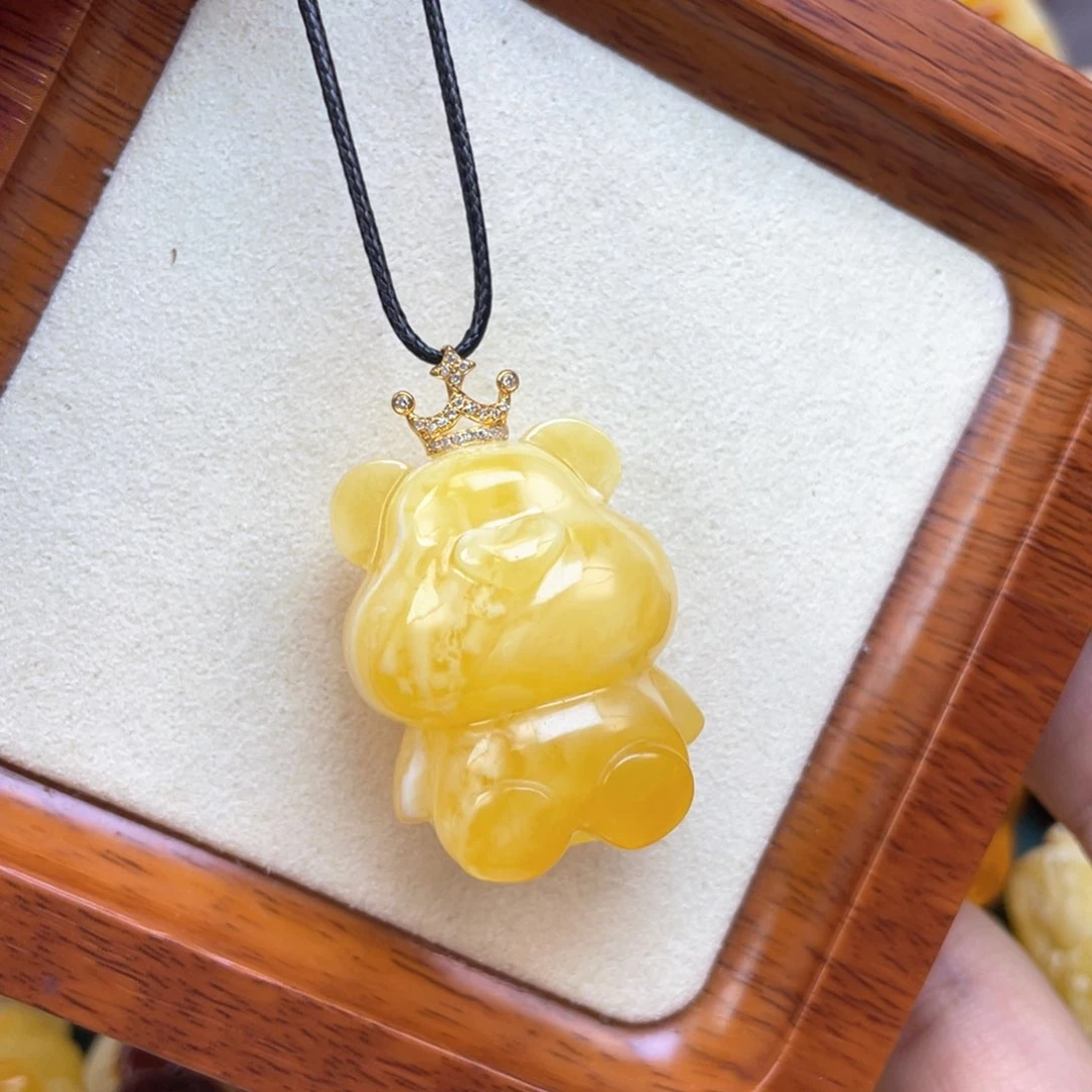 未镶嵌琥珀裸石蜜蜡