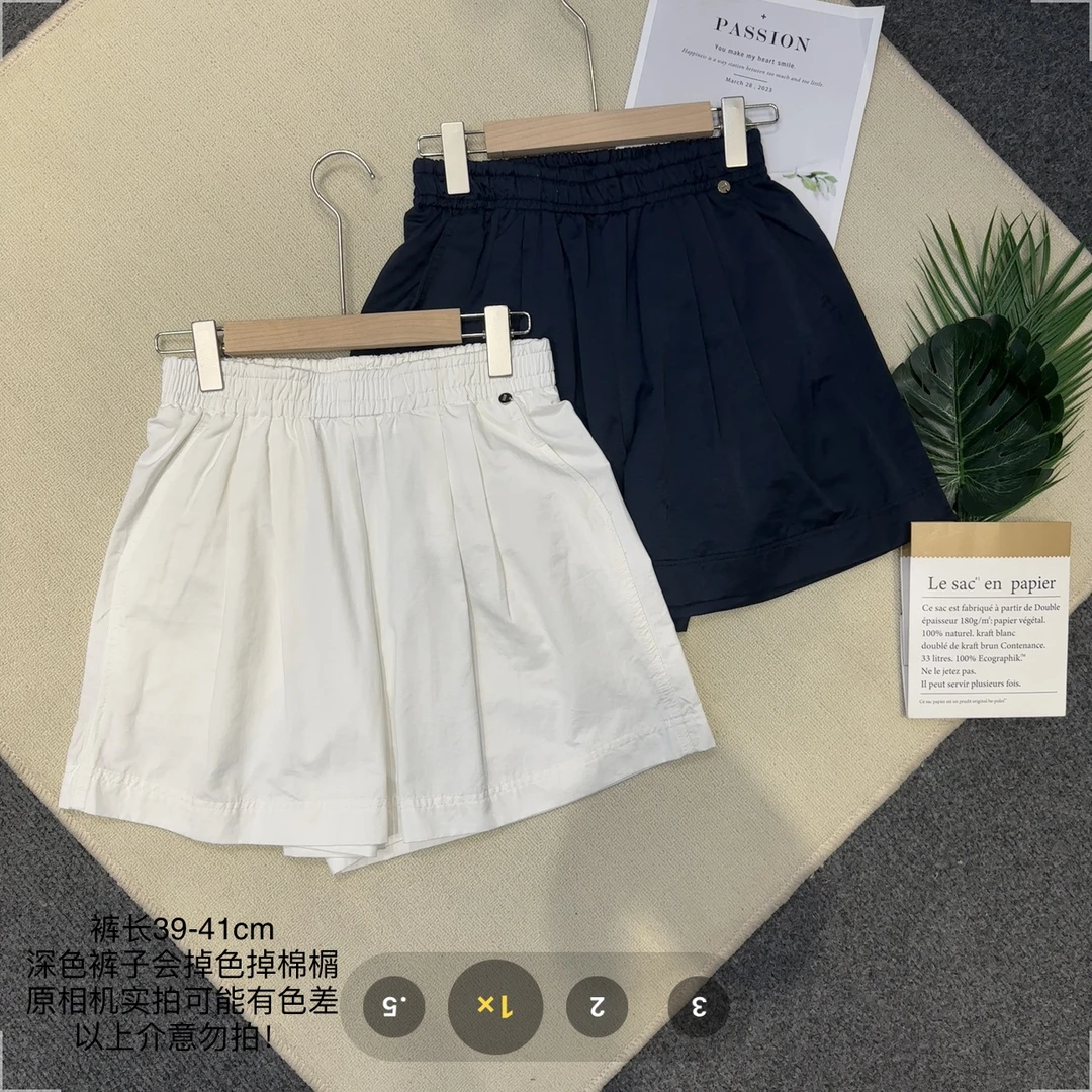 【小妹店】A版松紧腰棉短裤1598