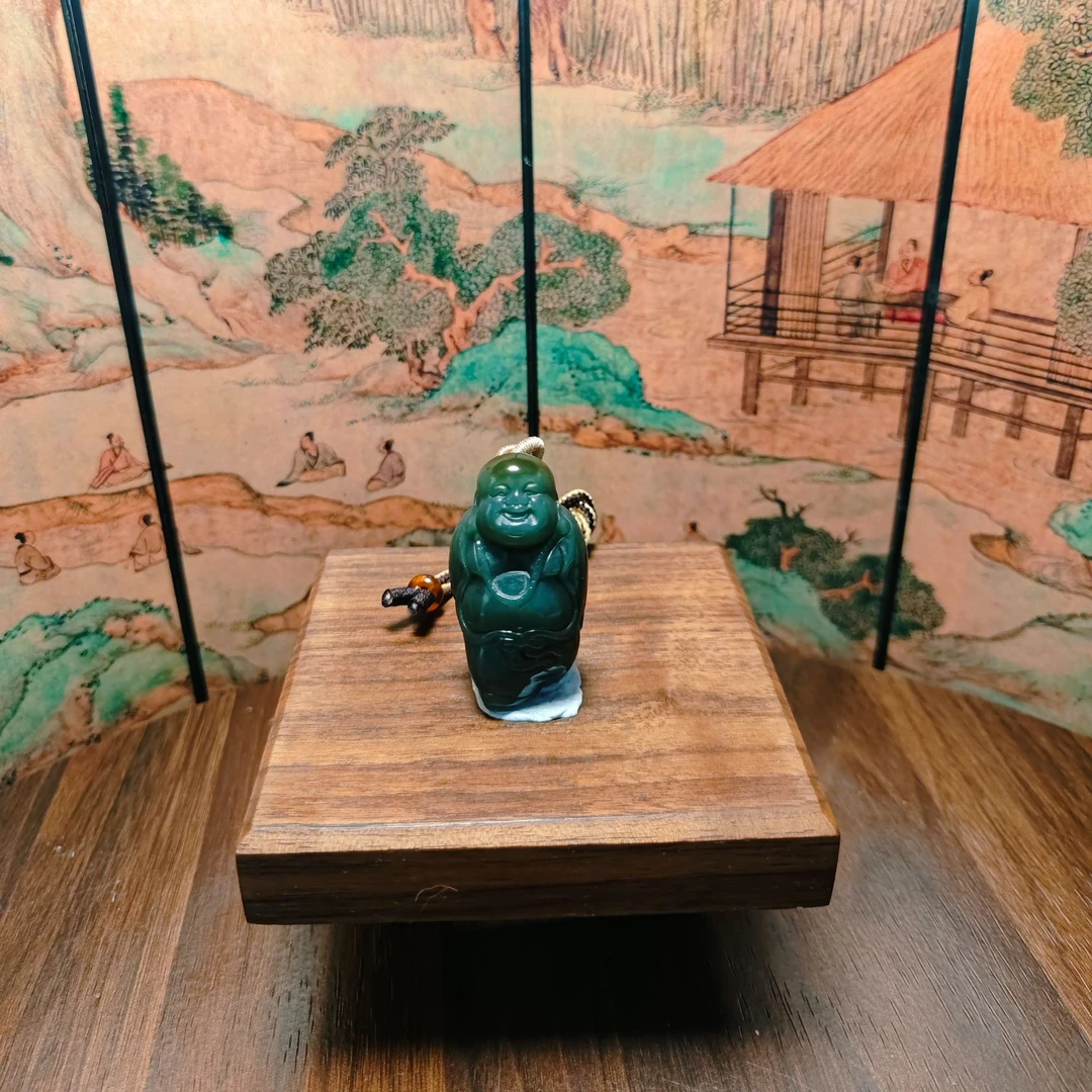 R和田玉佛公吊坠0614