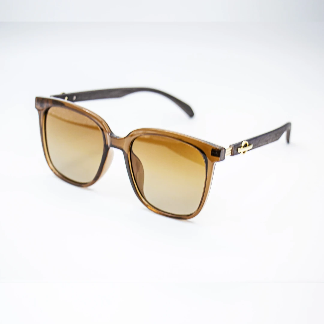 【226】茶色木纹大框墨镜方形大脸显瘦防紫外线太阳镜