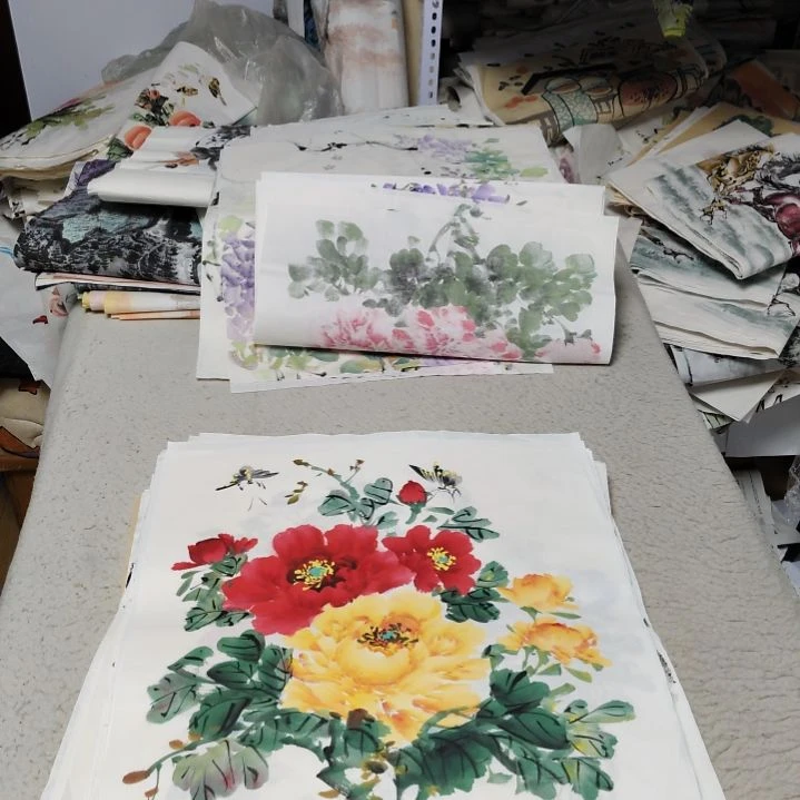 一****国画落款后台备注