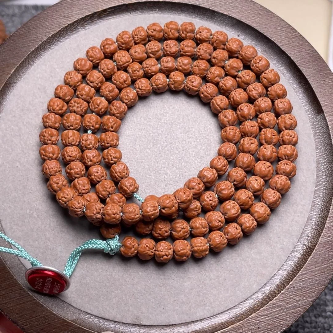 手串金刚菩提喻*梅朵头货佛手108尺寸6.5➕