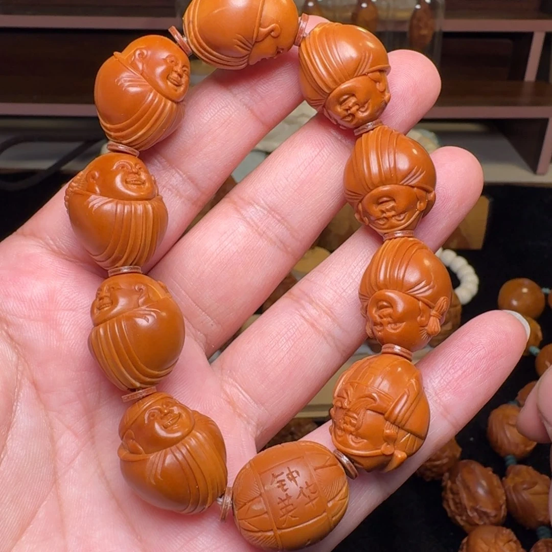 橄榄核手串/手链铁核，和气生财