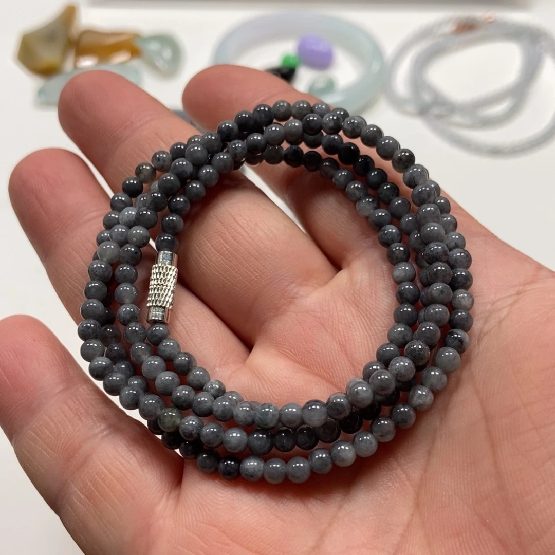 翡翠手链未镶嵌翡翠