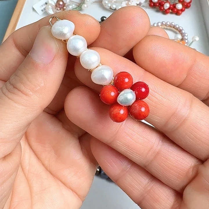 未镶嵌淡水珍珠发饰