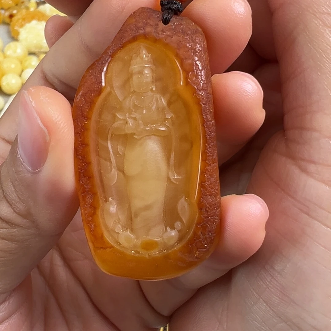 蜜蜡未镶嵌裸石蜜蜡