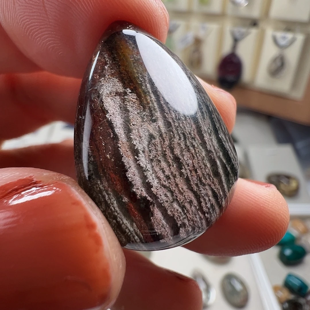 银S925镶嵌颈饰水晶天然幽灵水晶