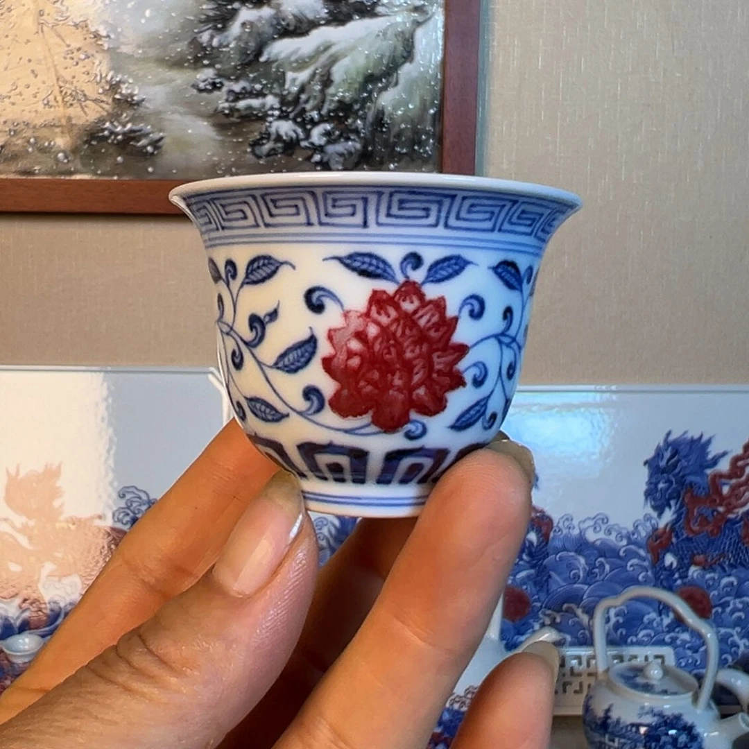 现代瓷青花釉里红工艺