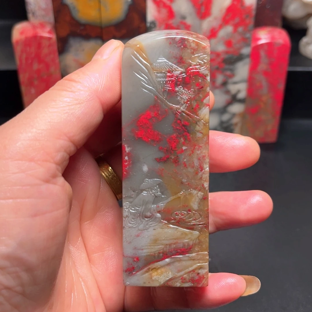 春***法昌化石昌化鸡血石