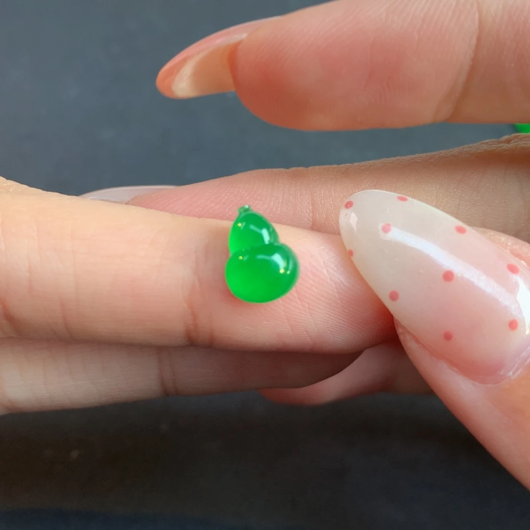 翡翠裸石翡翠8.91/6.84/3.7