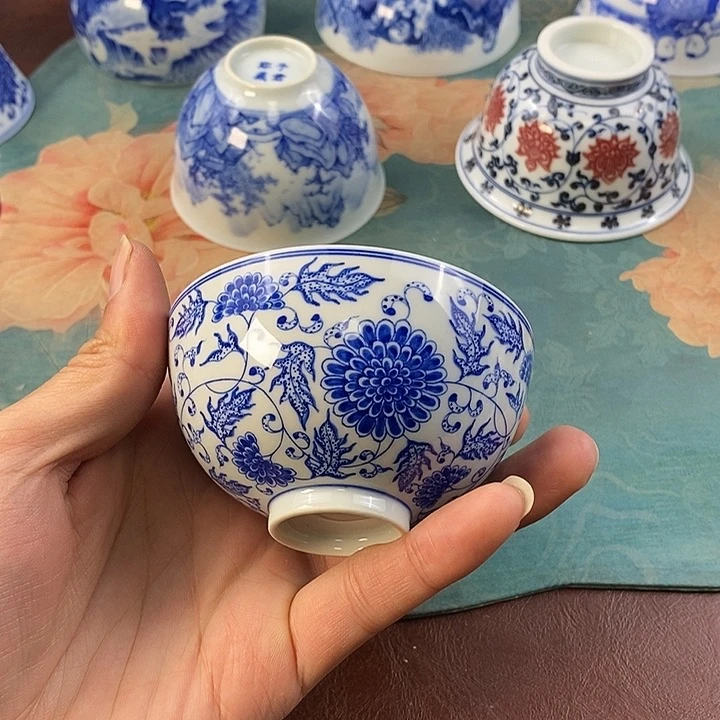 杯现代景德镇全手工全手绘茶具1688888