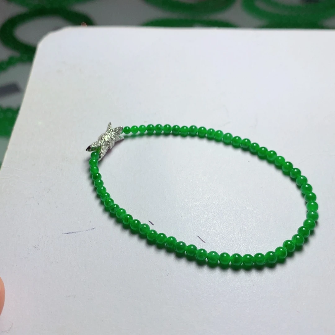 翡翠未镶嵌颈饰缅甸翡翠