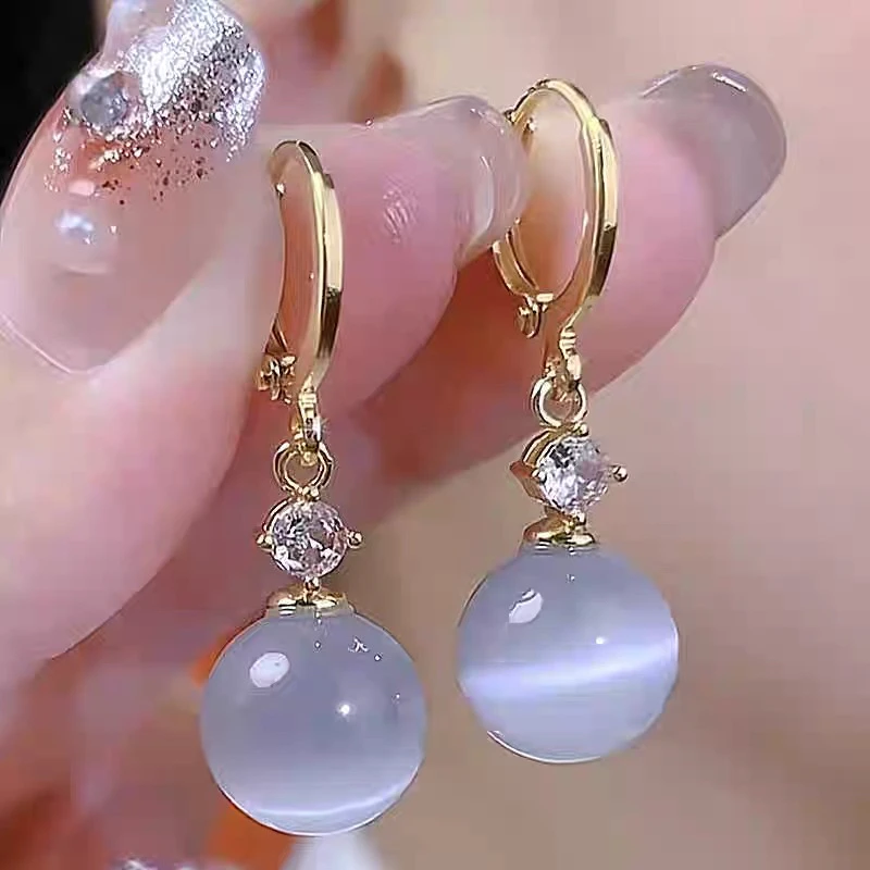 铜合金耳饰 【N50】2025爆款气质轻奢百搭简约精致网红设计师耳环