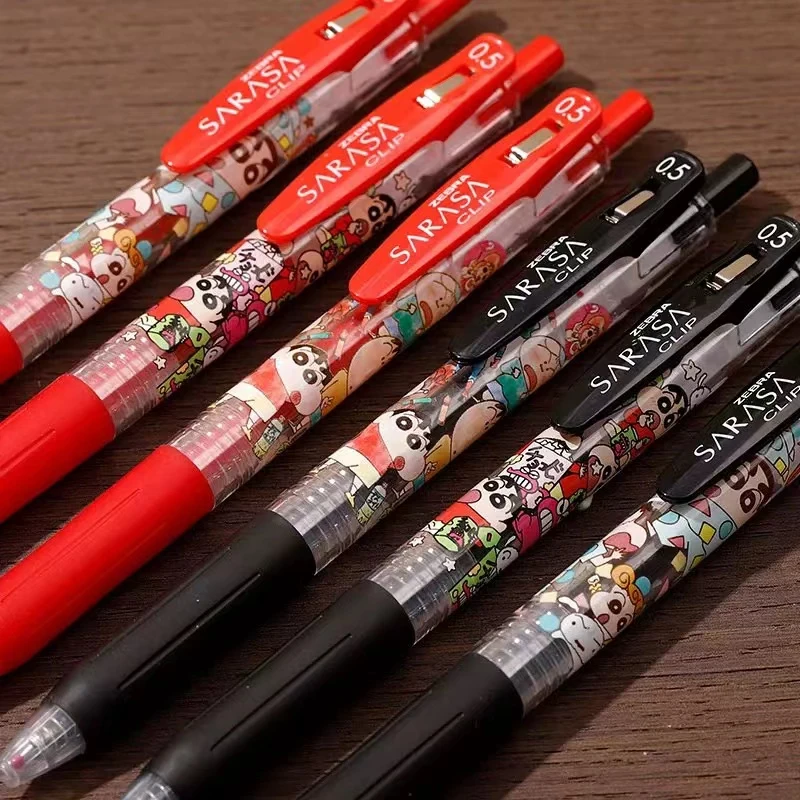 【正版】日本ZEBRA斑马联名蜡笔小新限定中性笔JJ15限量版水笔0.5