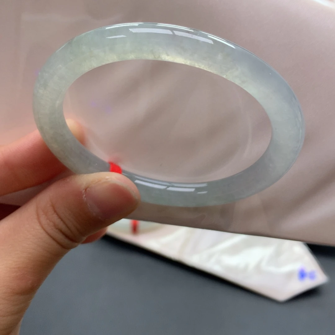 翡翠未镶嵌手镯48号52.4贵妃冰冰镯