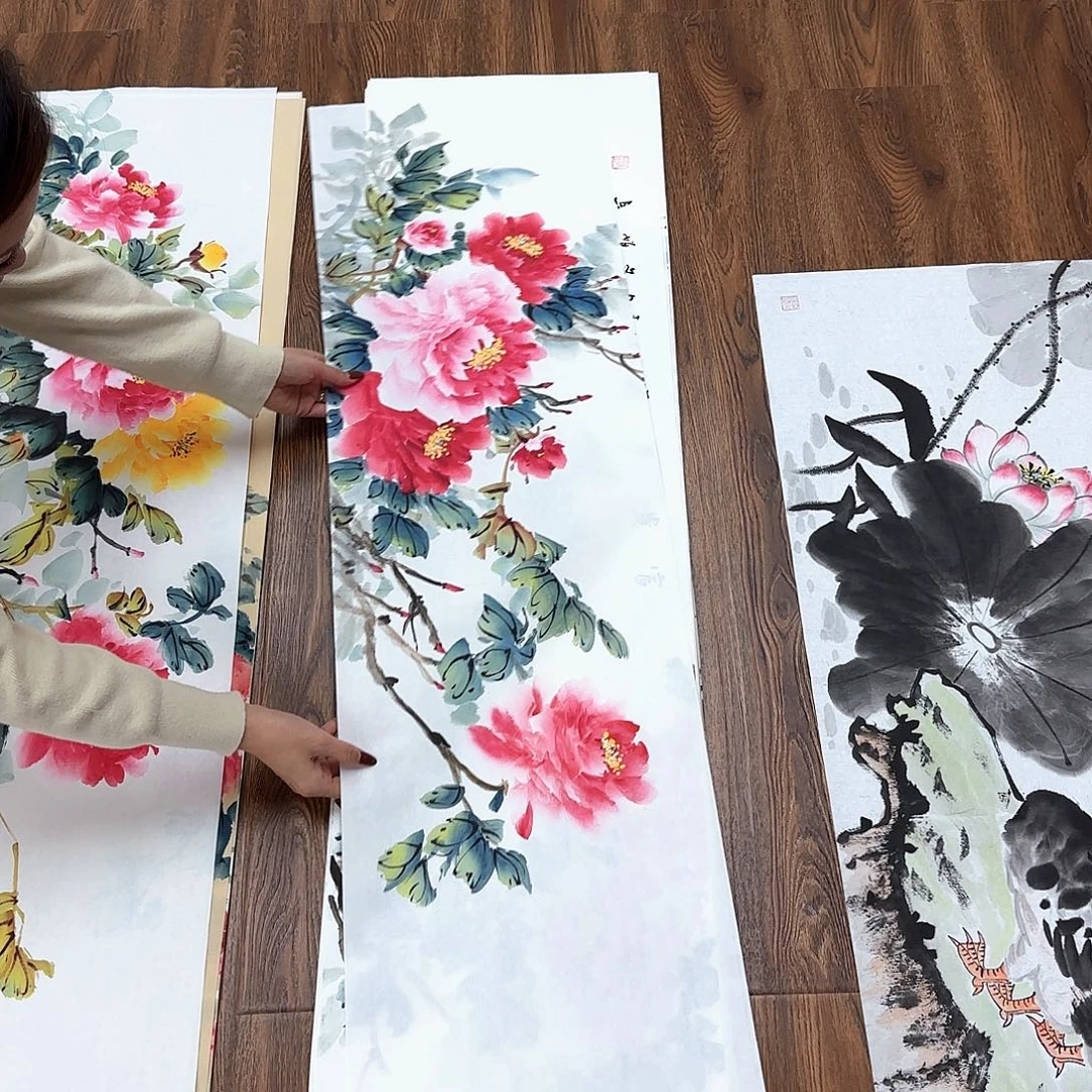 国画国画作品展。。