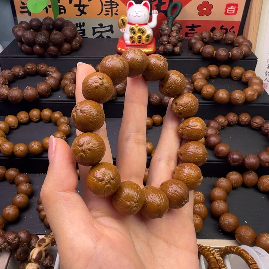 王***震紫金鼠手串16原皮