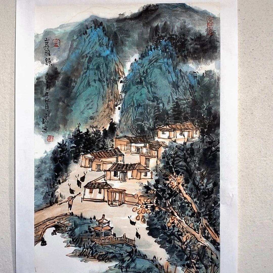国画书画作品欣赏？书画作品欣赏？书画作品