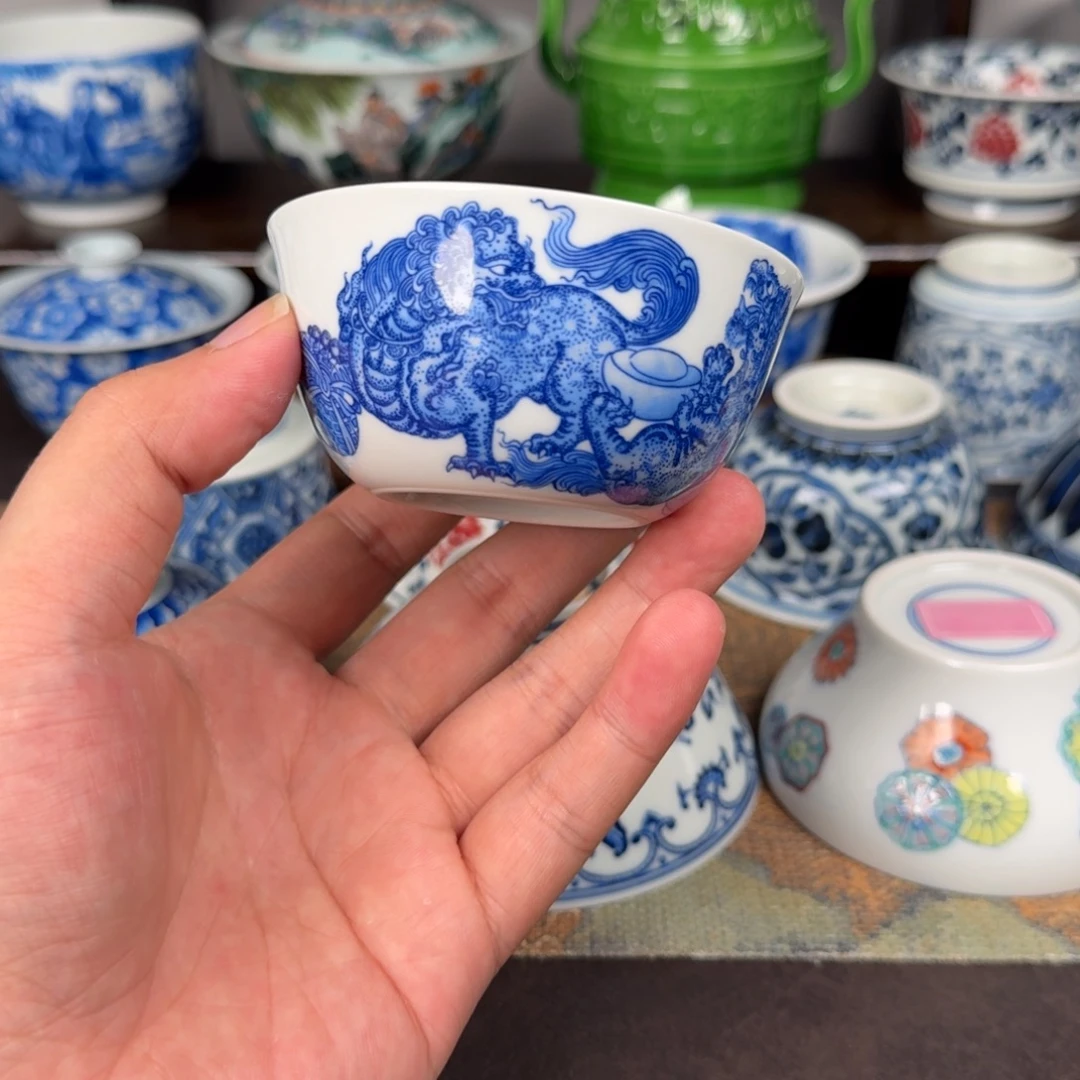 现代手工手绘茶器