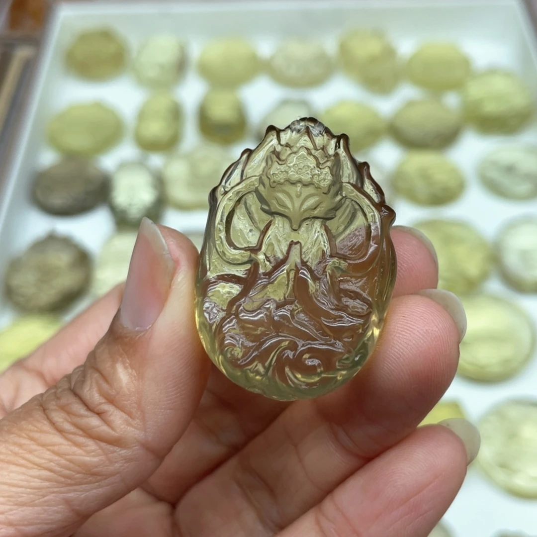 水晶吊坠(不含链)未镶嵌