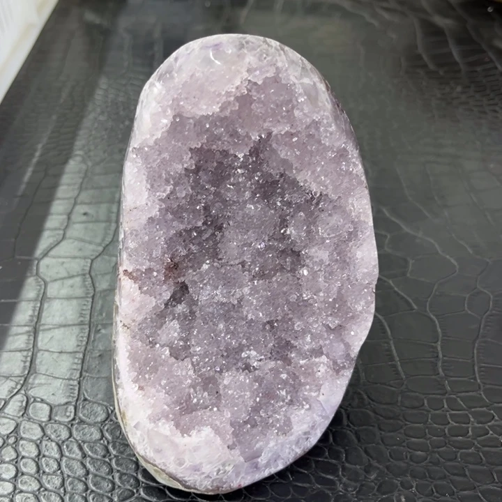 未镶嵌发饰水晶仙女紫花簇