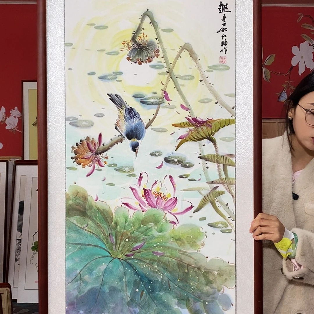 国画手写手绘62✖️123国画作品