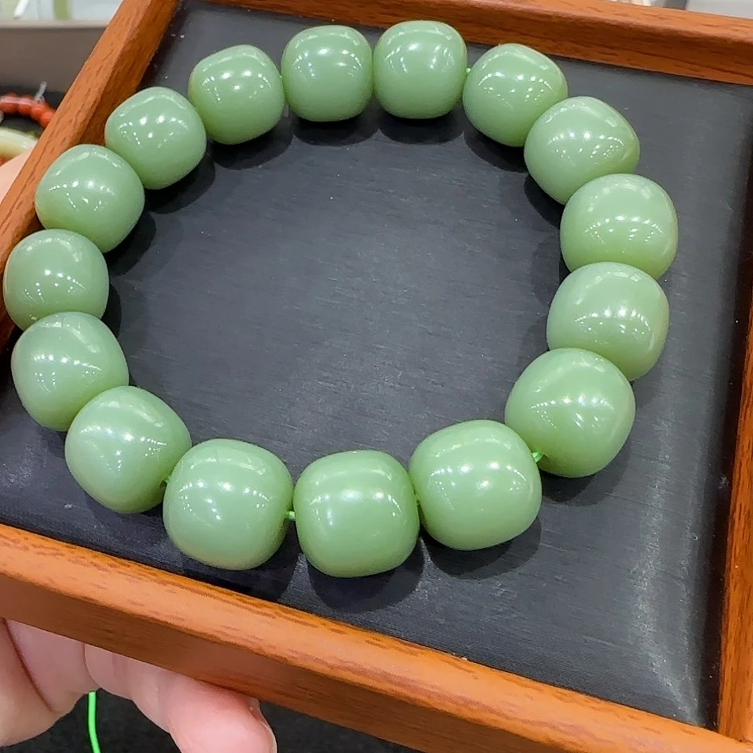 和田玉手串未镶嵌5*9