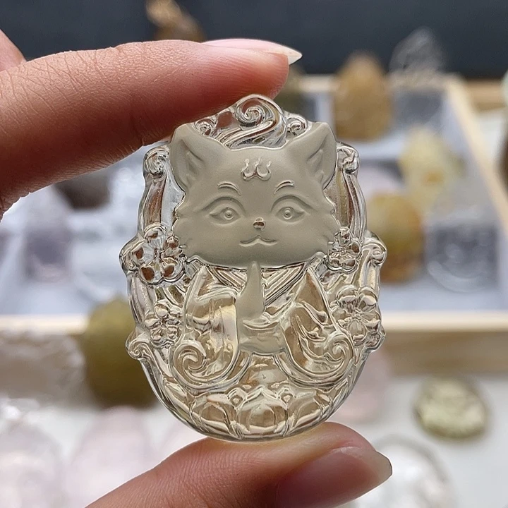 未镶嵌吊坠(不含链)水晶