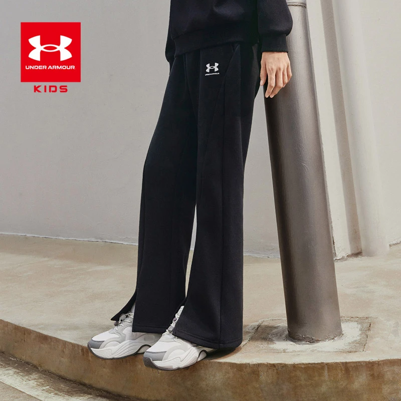 Under Armour/安德玛儿童男女春秋户外长裤宽松运动卫裤儿童裤子