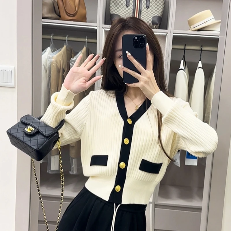 【星河】温柔风柔软贴肤修身显瘦百搭长袖高档针织衫