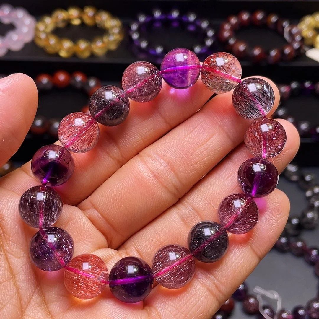 未镶嵌水晶手链超七13m